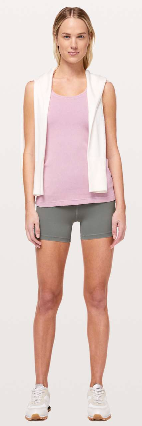 Lululemon Cool Racerback Tank Rib Washed Antoinette Sz 10