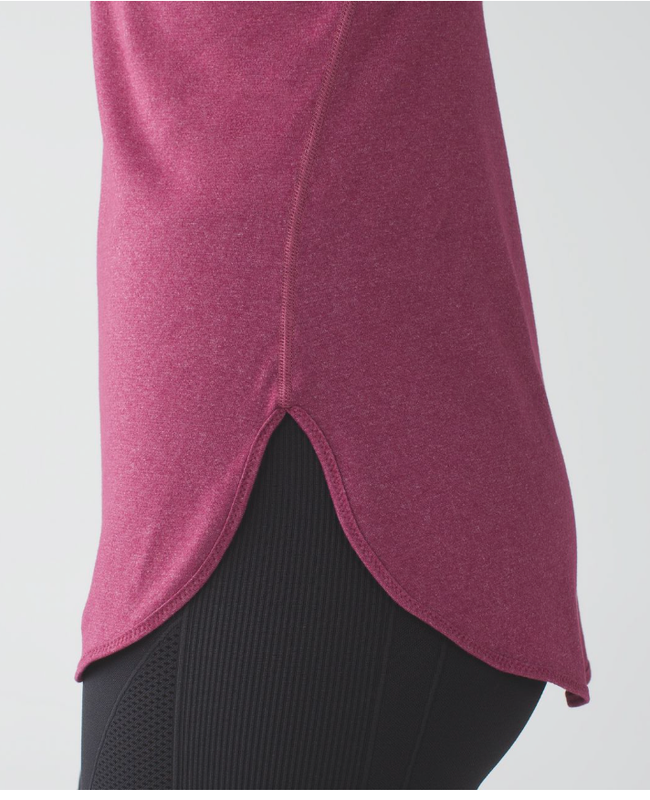 Lululemon What The Sport Singlet Dashing Purple Sz 10 Brand New