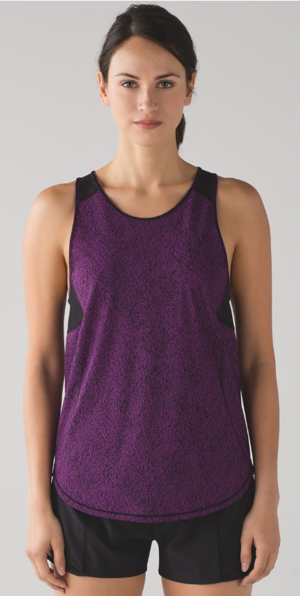 Lululemon Sculpt Tank II Circuit Aurora Black/Black Sz 10 Brand New