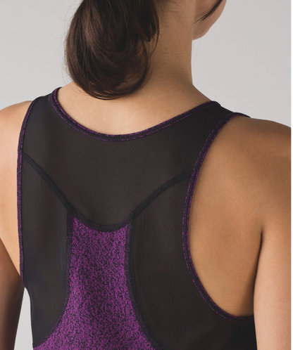 Lululemon Sculpt Tank II Circuit Aurora Black/Black Sz 10 Brand New