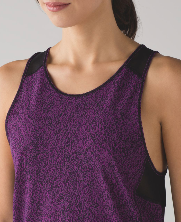 Lululemon Sculpt Tank II Circuit Aurora Black/Black Sz 10 Brand New