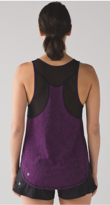 Lululemon Sculpt Tank II Circuit Aurora Black/Black Sz 10 Brand New