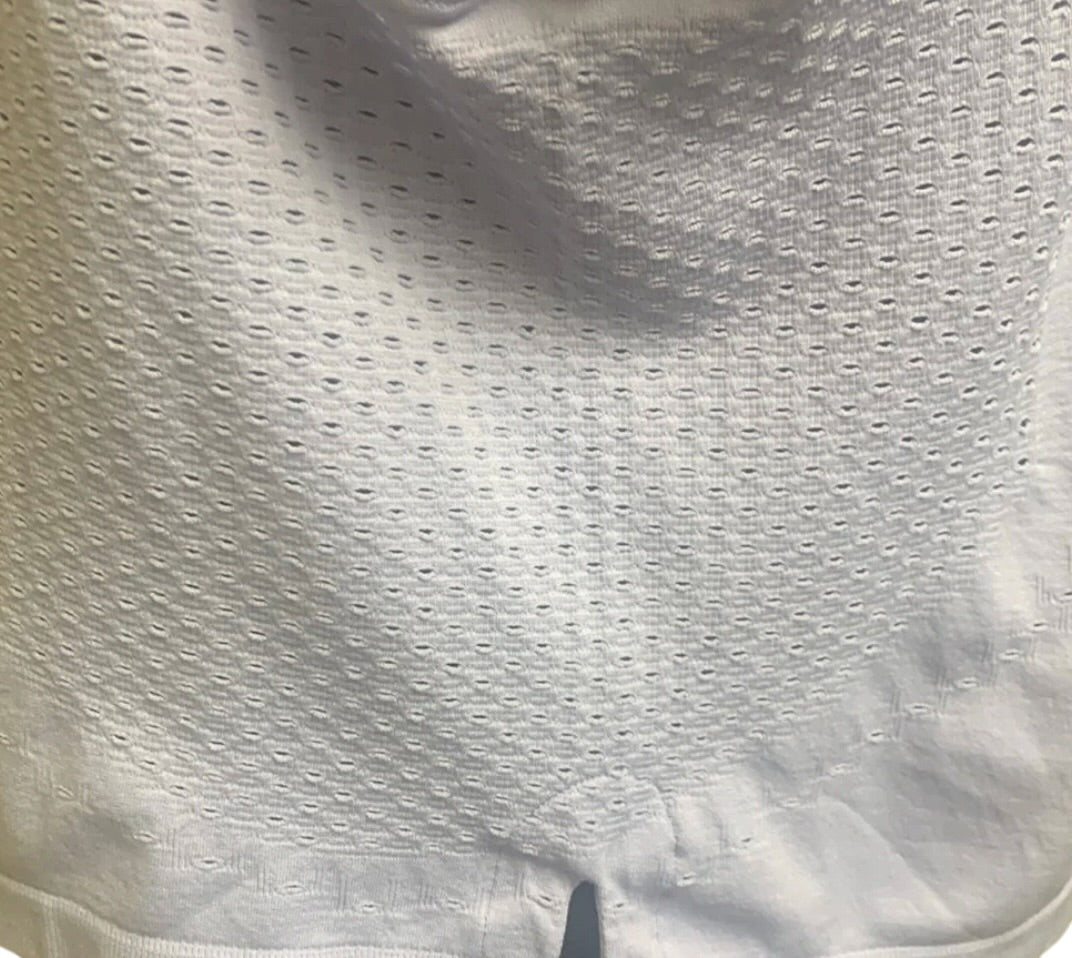 Ebb & Flow Crop Top Workout Top Lavender Sz Large Brand New