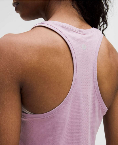 Lululemon Swiftly Tech Racerback Tank Top 2.0 Hip Length Lavender Lux Brand New