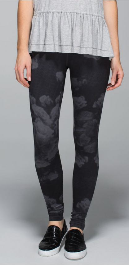 Lululemon Wunder Under Pant *Full-On Luon Dream Rose Deep Coal Light Sz 6