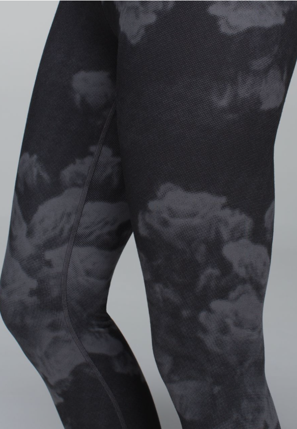 Lululemon Wunder Under Pant *Full-On Luon Dream Rose Deep Coal Light Sz 6