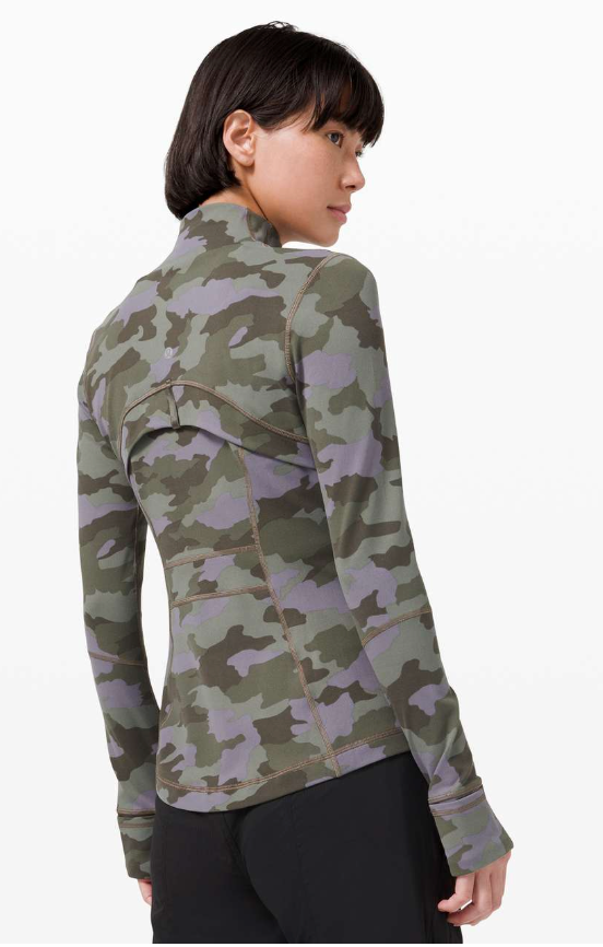 Lululemon Define Jacket Heritage 365 Camo Dusky Lavender Multi Sz 10