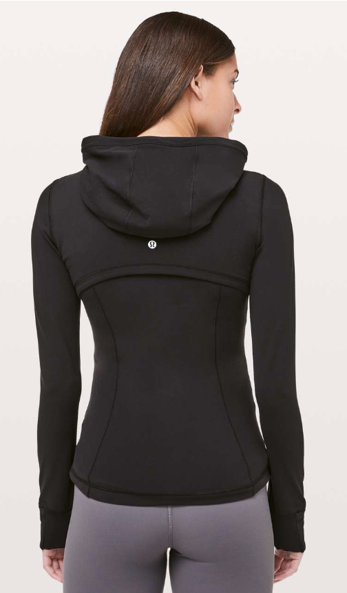 Lululemon Hooded Define Jacket Nulu Black Sz 10