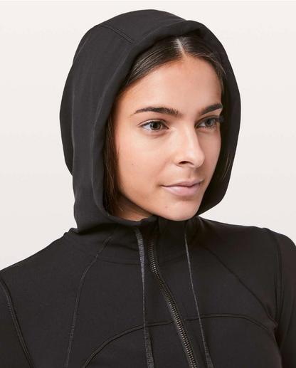 Lululemon Hooded Define Jacket Nulu Black Sz 10