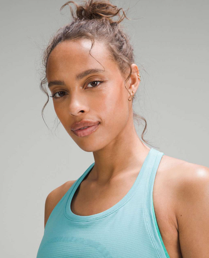 Lululemon Swiftly Tech Racerback Tank Top 2.0 Tidal Teal/Tidal Teal Sz 8