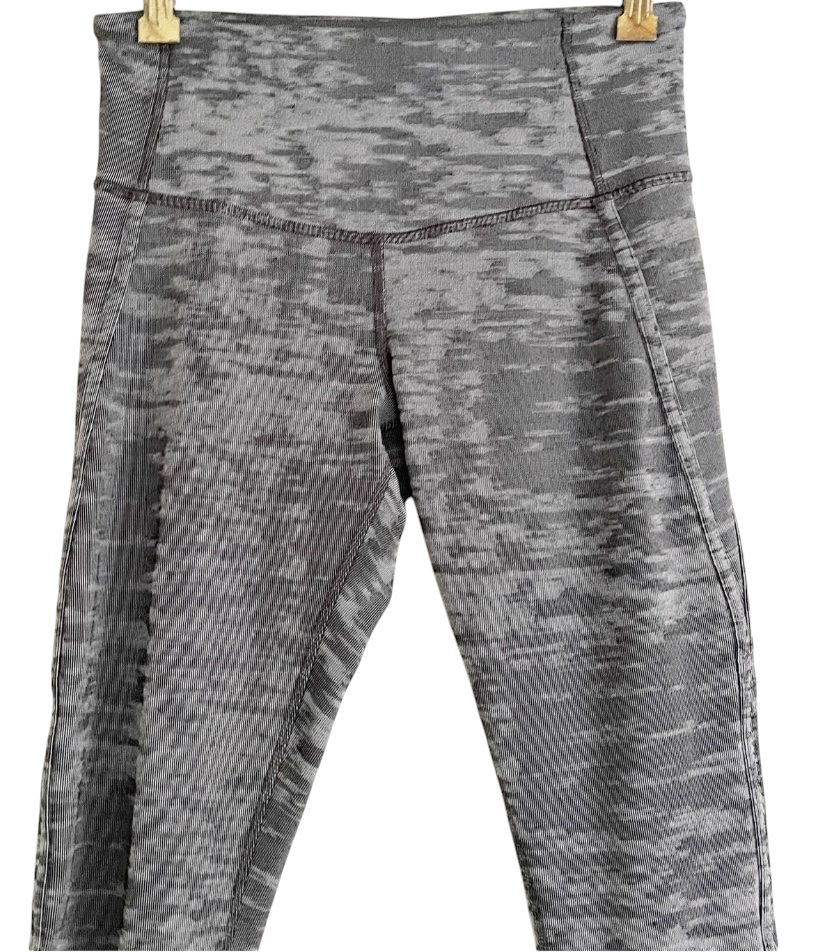 Lululemon Beat The Heat Tight 7/8 25" Inseam Splacid Jacquard Sz 4 RARE