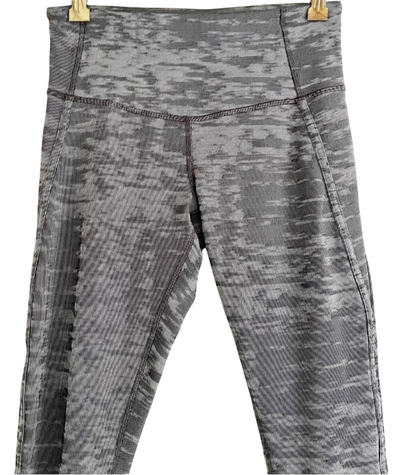 Lululemon Beat The Heat Tight 7/8 25" Inseam Splacid Jacquard Sz 4 RARE