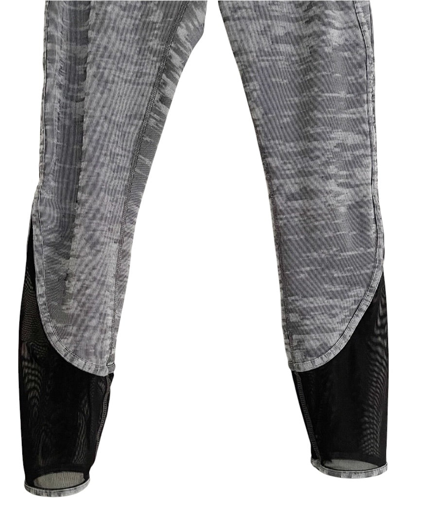Lululemon Beat The Heat Tight 7/8 25" Inseam Splacid Jacquard Sz 4 RARE