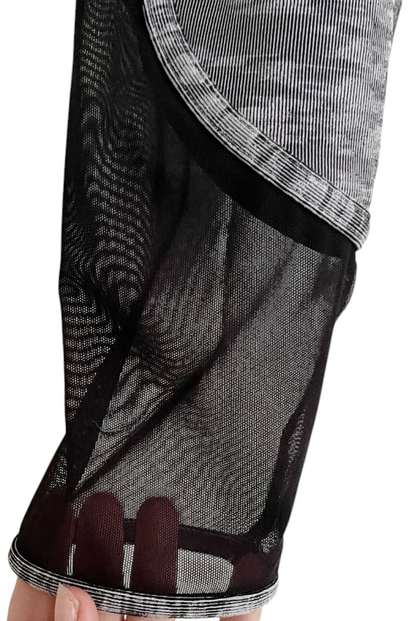 Lululemon Beat The Heat Tight 7/8 25" Inseam Splacid Jacquard Sz 4 RARE