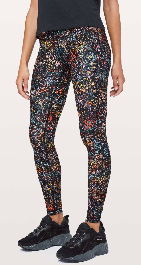 Lululemon Wunder Under Hi-Rise Tight 28" Inseam Flowerescent Multi Sz 6 Brand New