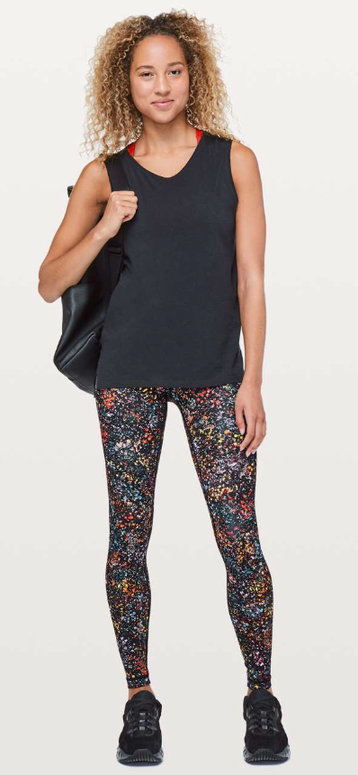 Lululemon Wunder Under Hi-Rise Tight 28" Inseam Flowerescent Multi Sz 6 Brand New