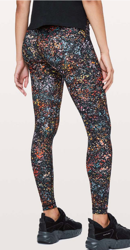 Lululemon Wunder Under Hi-Rise Tight 28" Inseam Flowerescent Multi Sz 6 Brand New