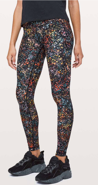 Lululemon Wunder Under Hi-Rise Tight 28" Inseam Flowerescent Multi Sz 6 Brand New