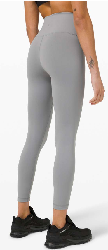 Lululemon Wunder Train High-Rise Tight 25" Inseam Rhino Grey Sz 6 Brand New