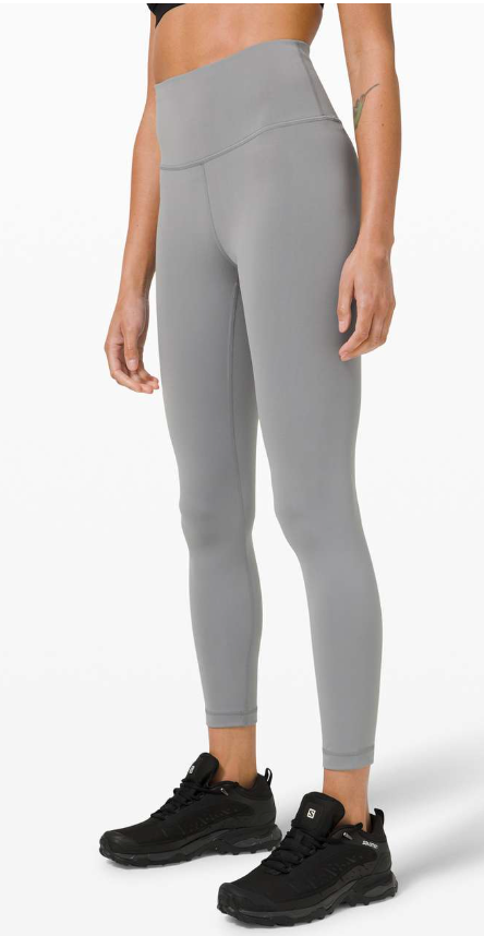 Lululemon Wunder Train High-Rise Tight 25" Inseam Rhino Grey Sz 6 Brand New
