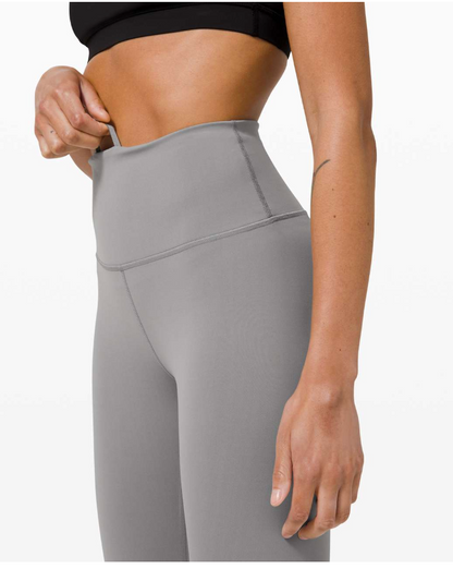 Lululemon Wunder Train High-Rise Tight 25" Inseam Rhino Grey Sz 6 Brand New