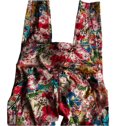 Lululemon Seawheeze 2018 Fast and Free Tights 7/8 25" Inseam Tight Floral Cherry Blossom Sz 6 VERY RARE BRAND NEW