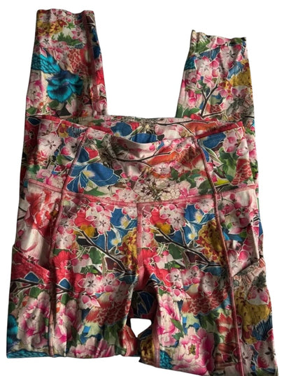 Lululemon Seawheeze 2018 Fast and Free Tights 7/8 25" Inseam Tight Floral Cherry Blossom Sz 6 VERY RARE BRAND NEW