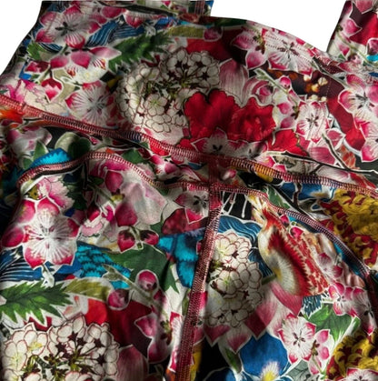 Lululemon Seawheeze 2018 Fast and Free Tights 7/8 25" Inseam Tight Floral Cherry Blossom Sz 6 VERY RARE BRAND NEW