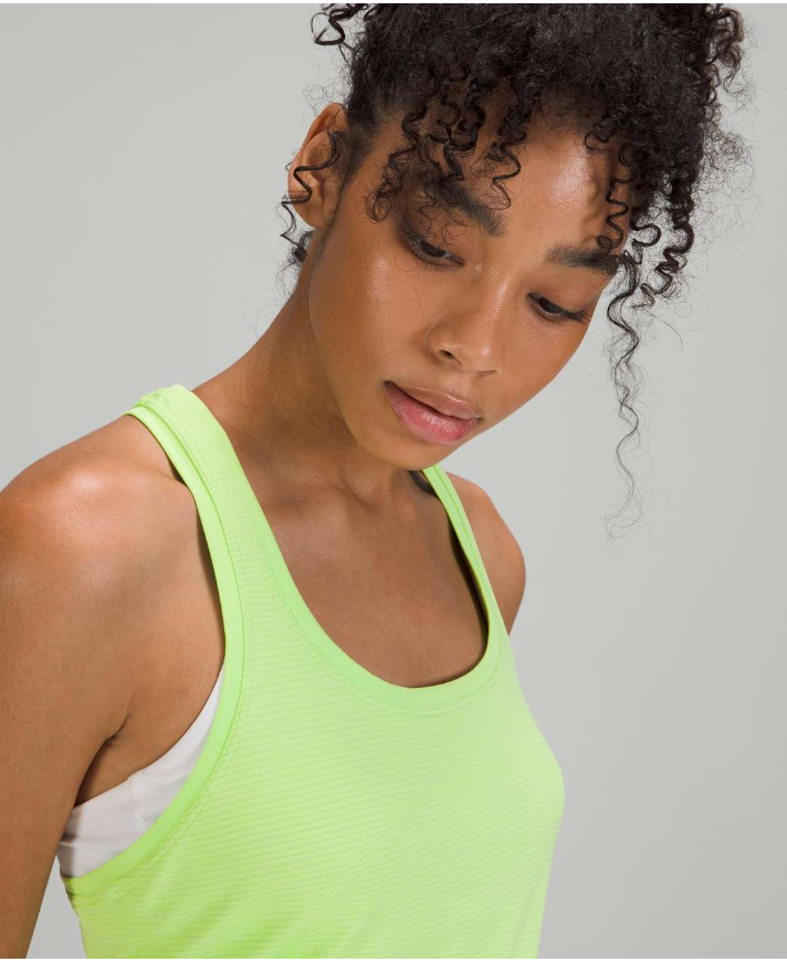 Lululemon  Swiftly Tech Racerback 2.0 *Race Length Neo Mint/Neo Mint Sz 12 Brand New