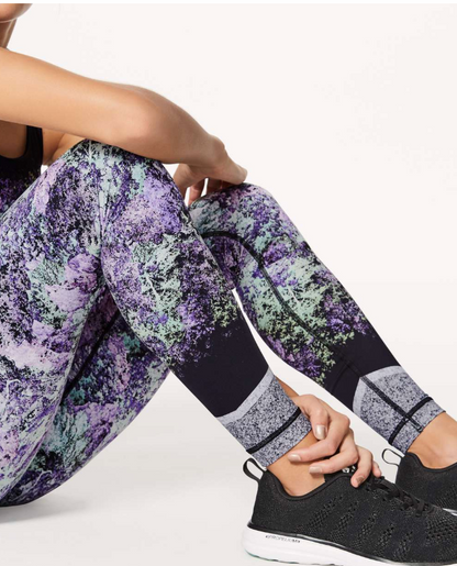 Lululemon Wunder Under Hi-Rise Tight 28"Inseam  Vivid Vision Sz 6