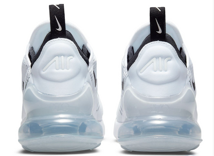 Nike Air Max 270 Women's White/White/Black Women's Sz 6.5 or Youth Sz 5.0 Brand New