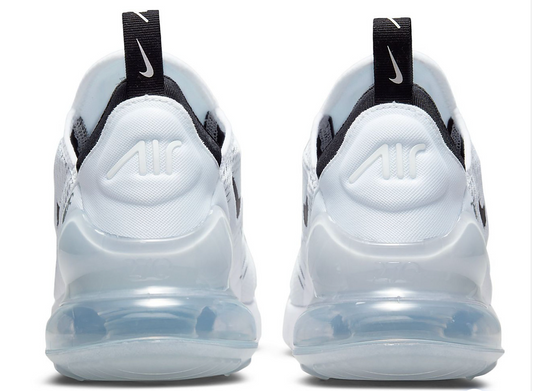 Nike Air Max 270 Women's White/White/Black Women's Sz 6.5 or Youth Sz 5.0 Brand New