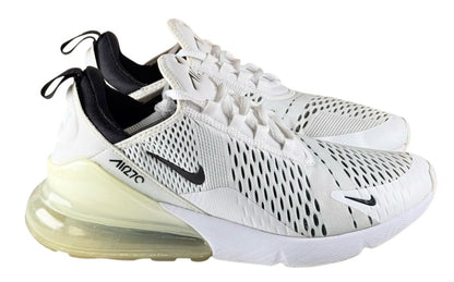 Nike Air Max 270 Women's White/White/Black Women's Sz 6.5 or Youth Sz 5.0