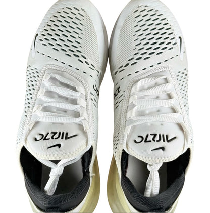 Nike Air Max 270 Women's White/White/Black Women's Sz 6.5 or Youth Sz 5.0