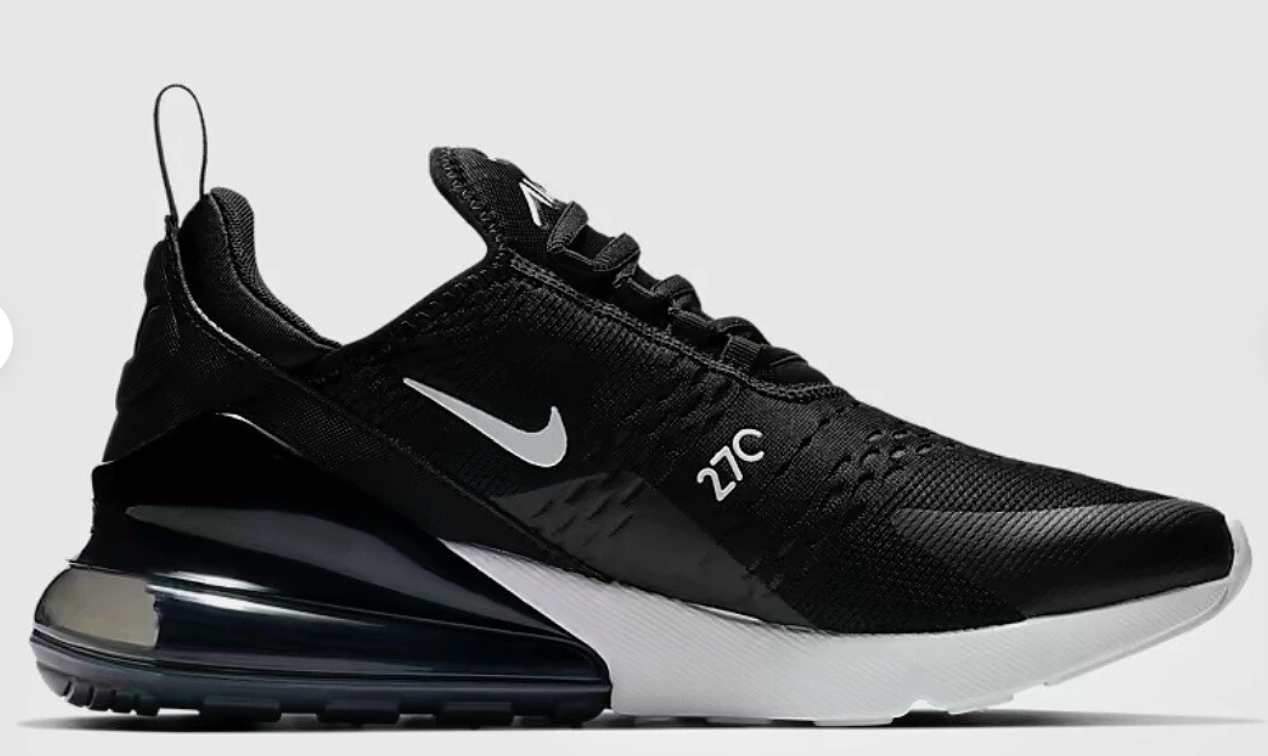 Nike Air Max 270 Women's Black/Anthracite/White Women's Sz 6.5 or Youth 5.0