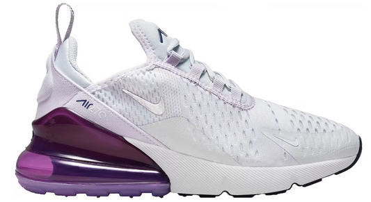 Nike Air Max 270 Women's Pure Platinum Violet Frost  Women's Sz 7.5 or Youth 6.0 Brand New