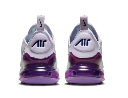 Nike Air Max 270 Women's Pure Platinum Violet Frost  Women's Sz 7.5 or Youth 6.0 Brand New