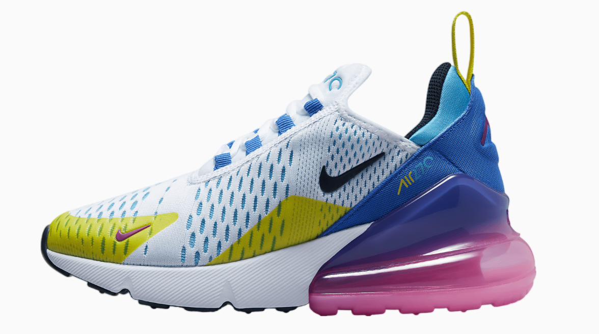 Nike Air Max 270 Women's Hyper Royal Pink Spell Women's Sz 7.5 or Youth Sz 6.0 Brand New