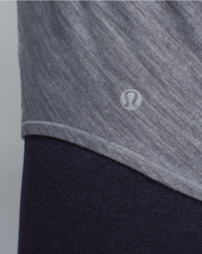Lululemon Wild Tank Heathered Slate/Dream Rose Deep Coal Black Sz 12 Brand New