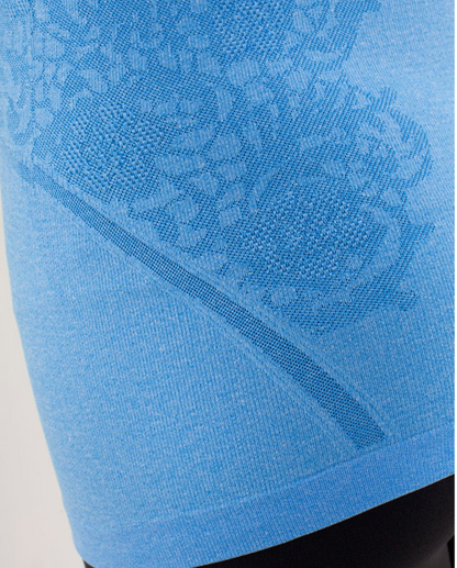 Lululemon Run Swiftly Tech Short Sleeve Lace Beaming Blue Sz 12 Brand New