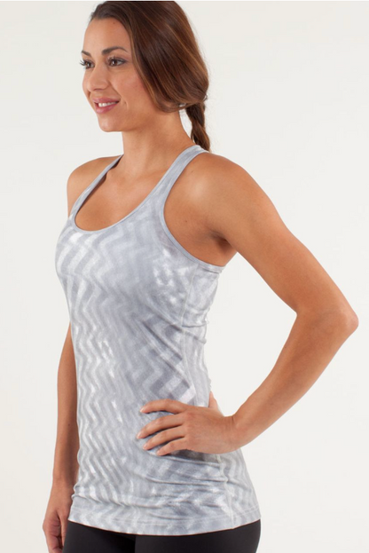 Lululemon Cool Racerback Blazer Fossil Sz 10 Brand New