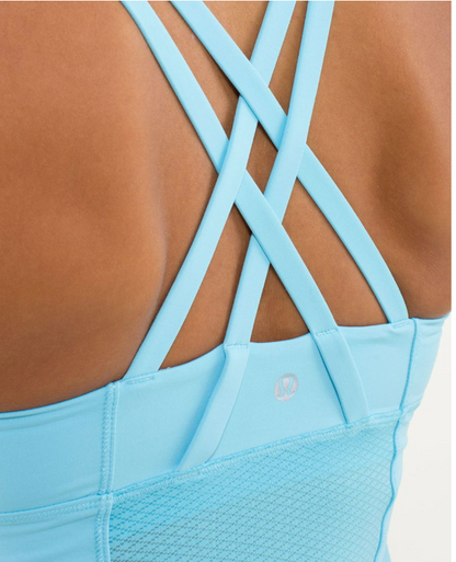 Lululemon Energy Tank Blue Moon Size 10 Brand New