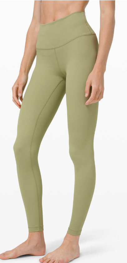 Lululemon Wunder Under High-Rise Tight 28" Inseam Full-On Luxtreme Vista Green Sz 10 Brand New