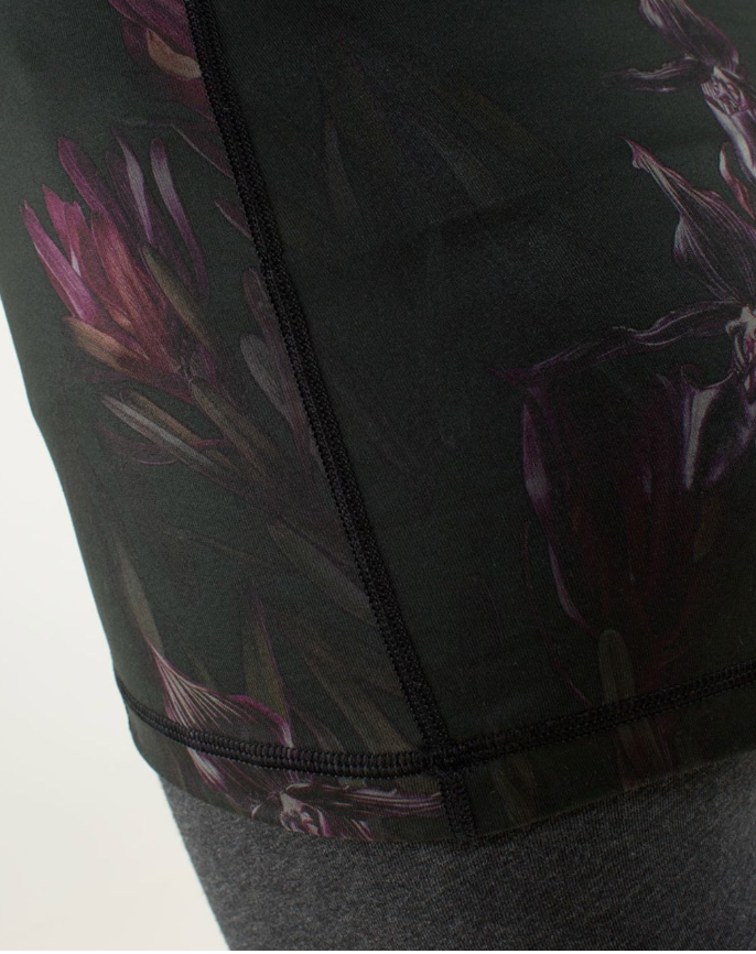Lululemon Scoop Neck Tank Midnight Iris Multi/Black Sz 10