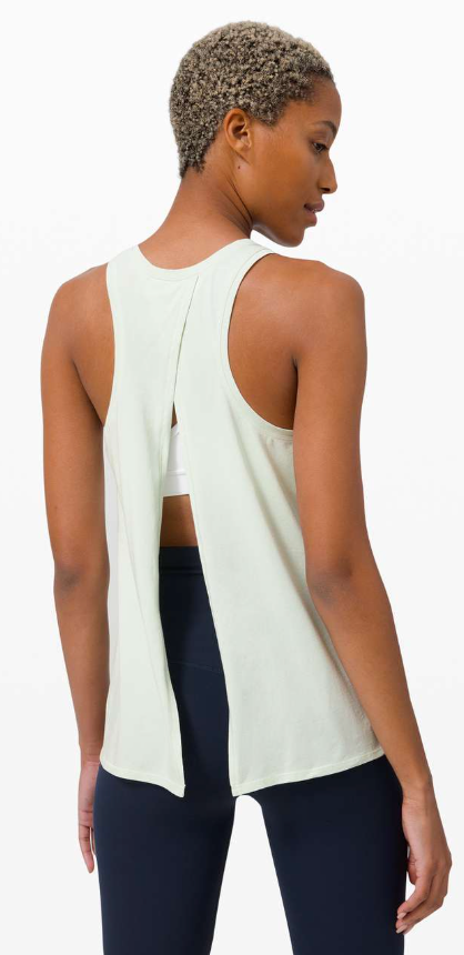 Lululemon All Tied Up Tank Springtime Sz 10 Brand New