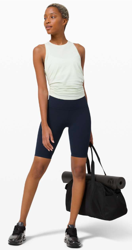 Lululemon All Tied Up Tank Springtime Sz 10 Brand New