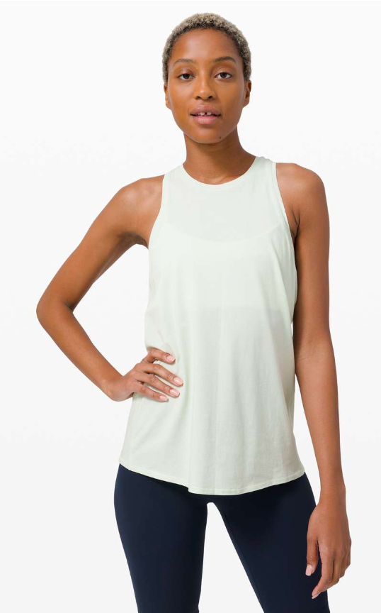 Lululemon All Tied Up Tank Springtime Sz 10 Brand New
