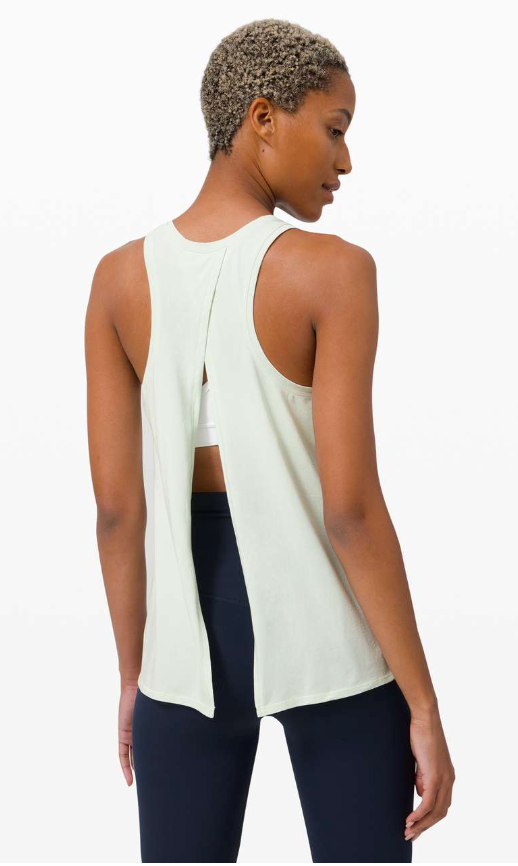 Lululemon All Tied Up Tank Springtime Sz 10 Brand New