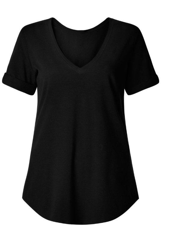 Lululemon Love Tee II Black Sz 10