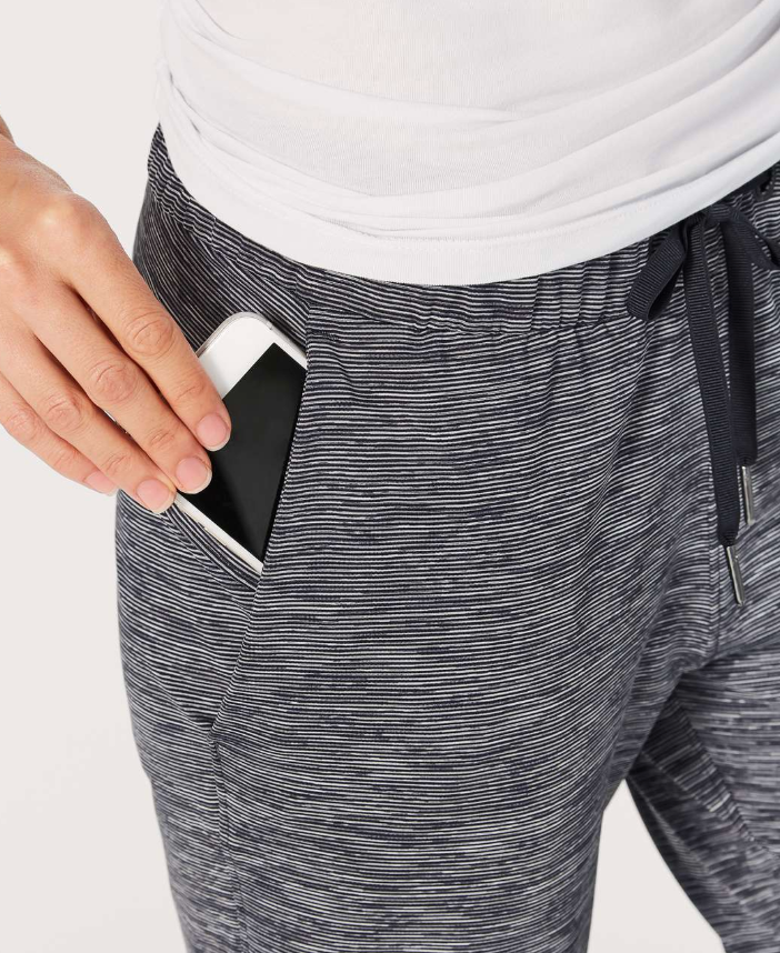 Lululemon On The Fly Pant 28" Inseam Wee Are From Space Black Slate/Black Sz 10 Brand New